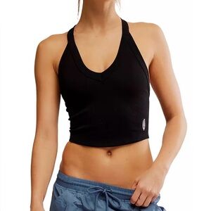 NWT Free People FP Movement Women's All Clear V Neck Cami size M/L